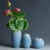 Import China supplier cheap blue ceramic flower vase for home decor from China