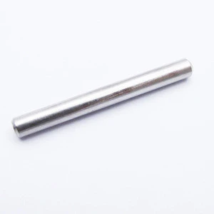China supplier custom made threaded thin steel zinc rod