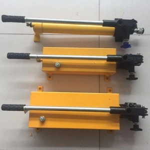 China supplier factory price high pressure small manual hydraulic cylinder jack hand oil pump