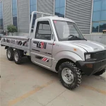 Chinese factory safety pick up pallet electric light quadricycle trucks