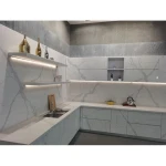 Chinese Good Price Artificial Stone Calacatta White Quartz Marble Slabs shower tray artificial stone table plate