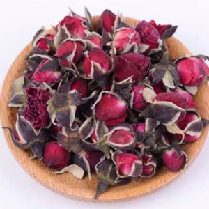 Chinese PINK Rose Blooming Tea Small Herbal Oriental Beauty 100% Natural Addictive-free Blooming Rose Flower Tea