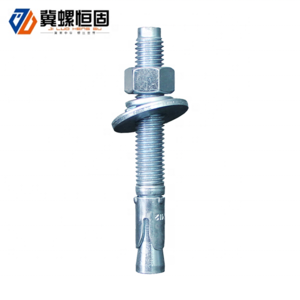 Chinese Supply carbon steel wedge anchor bolt galvanized wedge anchor
