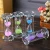 Import Circular Crystal hourglass 15/30/60 minutes timer gift Home decoration glass craft from China