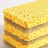 CK018 Wholesale natural cleaning products cellulose sponge block for kitchen cleaning