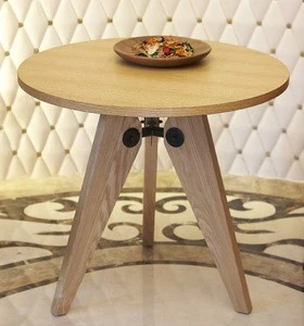 classic Jean Prouve Gueridon Table for restaurant dining room furniture