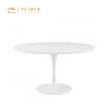 Classic Tulip MDF Round Top Fiber Glass Dining Table Coffee Table Living Room Bedroom