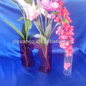 Clear Square Acrylic Vase/Square Acrylic Flower Vase