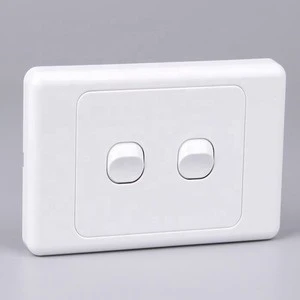 Clipsal 2000 Series SAA Approved 2 Gang 2 Way Wall  Light Switches