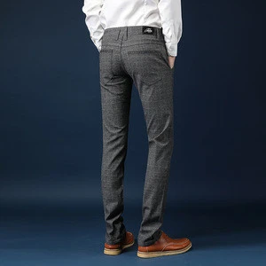 Clothing Manufacturer Wholesale autumn Pants business Men slacks Cotton Different Color Long Pants Man Trousers  Casual pants