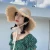 Import CMX167 European and American women&#39;s foldable straw hat female summer wide brim straw hat from China