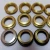 Import cnc lathe round turning brass aluminium parts with screw machining machine product from China