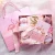 Import Cocostyles romantic dreamlike lovely pink gift sets with bags vacuum cup for lovely women bridesmaid gift from China