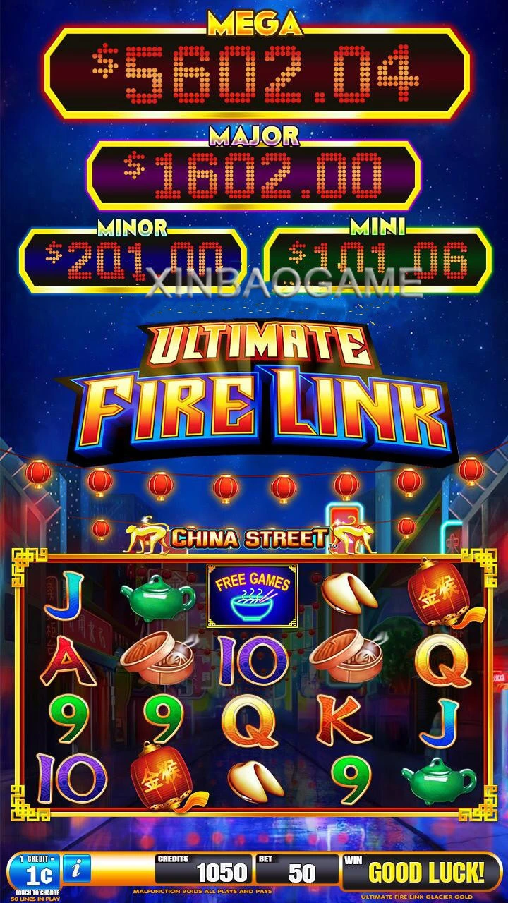 Coin Operated video Games  Ultimate Fire Link slot game board on sale