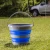 Import Collapsible Bucket 5L Silicone Folding Bucket Outdoor Cleaning Collapsible Bucket Water Basin Container from China