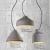 Colorful Cement Art Rubber Plastic Pendant Lighting/Chandelier Lamp Cups E27 E24