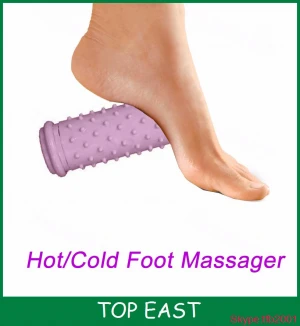 Colorful hot cold water Gaiam Restore Foot Massage Rollers