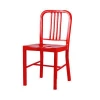 Colorful Price Cheap Comfortable Metal Navy Chair Dining Chair