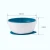 Competitive Price Dinnerware Plastic Snacks Bowl with Silicone Suction Cup Double Walled Baby Cereal Bowl for Kids and Toddlers