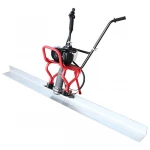Concrete vibrating screed for construction road electric type vibration leveling ruler