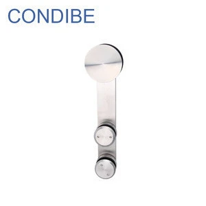 Condibe frameless glass showerroom stainless steel pulley/wheel