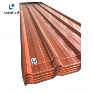 Construction Material Corrugated Steel Sheet Coated Roof Tile