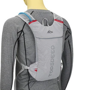 Convenient ultra-light breathable bike replenishment backpack