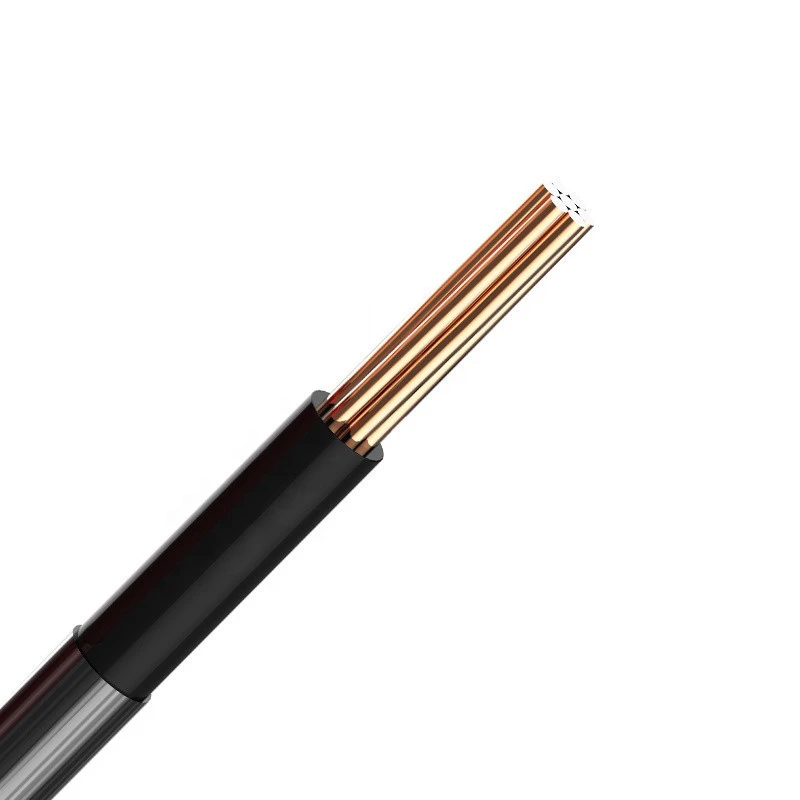 Copper Core PVC insulated AWG 6 8 10 12 THHN THW electrical wire copper thhn wire