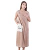 Coral Velvet Shower Soft Thick Bathrobe Wear Dry Bath Towel Ladies Skirt