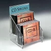 Counter desktop acrylic standing CD rack