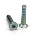 Countersunk hex head screw Hexagon socket flat head bolts din7991