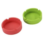Creative personality silicone ashtray conference bar round silicone ashtray