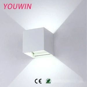 Cube Shape Beam Angle Adjustable IP65 LED Outdoor Up Down Wall Light
