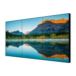 Custom 42'' 49'' 55'' Indoor giant split screen digital signage Advertising Playing Equipment with  narrow bezel 1.8mm