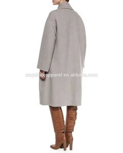 Custom Cotton Wool Fabric Lady Cape Coat/Cashmere Coat/Woven Wool Fabric for Winter Overcoat