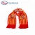 Import Custom Design Portugal Football Polyester Knitted Fan Scarf from China
