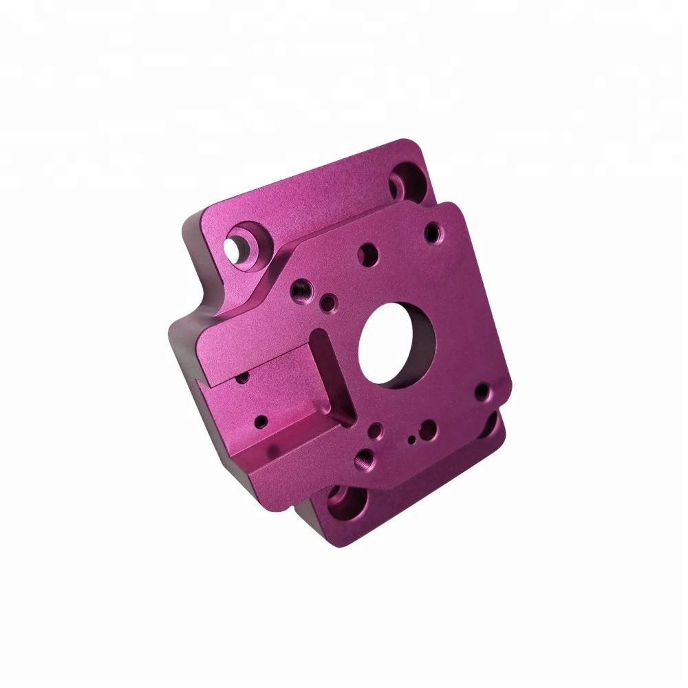 Custom Design Various Color Anodized OEM Aluminum Parts CNC Machining Milling Turning Threading Drilling Services