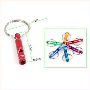 Custom good price Aluminum Whistle for Promotional Gifts