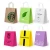 Import Custom kraft bag takeaway food packaging paper bag with handle clothes carry bag from China