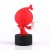 custom logo 3D plastic rubber cartoon figure kids toy self-inking stamp