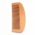 Import custom logo high quality Natural hair comb Pear wooden Beard Comb from China