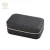 Import Custom logo small black travel jewelry box with PU leather and faux suede for female from China