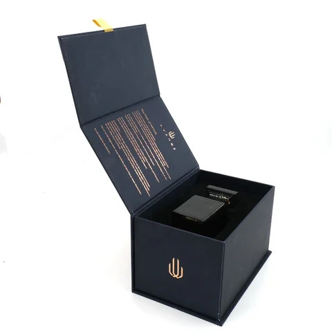 Buy Custom Luxury Black Paper Perfume Gift Box Empty Bottles Essential ...