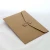 Import custom made any size brown kraft envelop with string from China