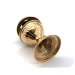 Custom made brass gold plated portable arabic incense burner