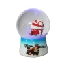 Custom OEM Wholesale Home Decor Gift Souvenir 65 mm  Christmas Creative Travel American Festival  Gift  Water Snow  Globe