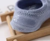 Custom Organic 100% Cotton Newborn Anti-slip Soft Baby Socks