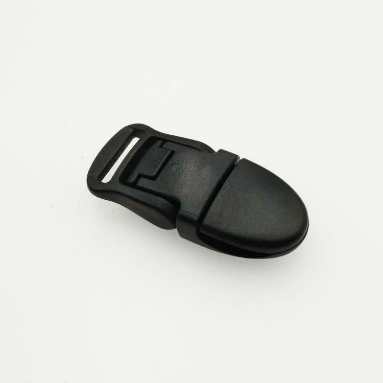 Custom plastic models black flat plastic clips for Pacifier Clip