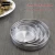 Import Custom Print Tabletop Round Metal Cigarette Ash Holder Stainless Steel Ashtray from China
