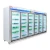Import custom size freezer hollow toughened fridge glass door with heater from China